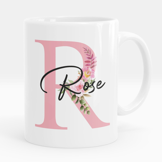 Personalisierte Tasse - Buchstabe R