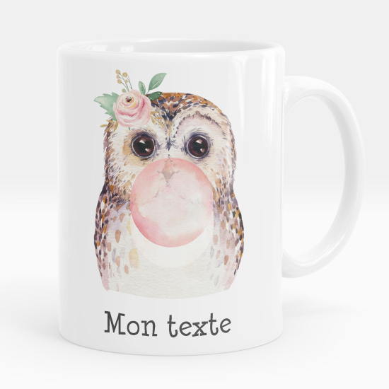 Personalisierte Tasse - Eule