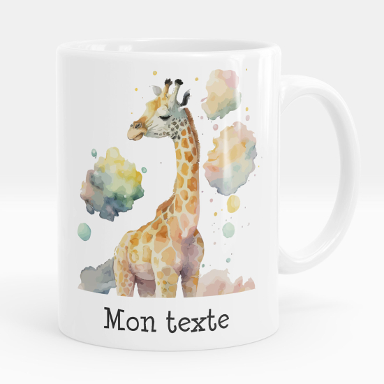 Personalisierte Tasse - Giraffe