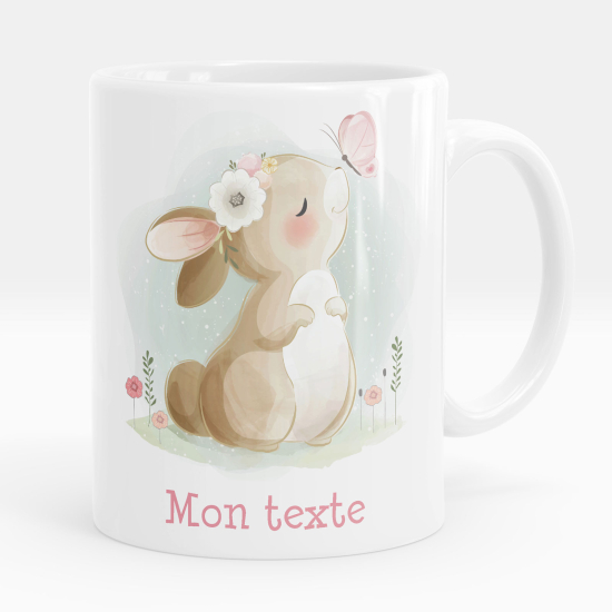 Personalisierte Tasse - Kaninchen