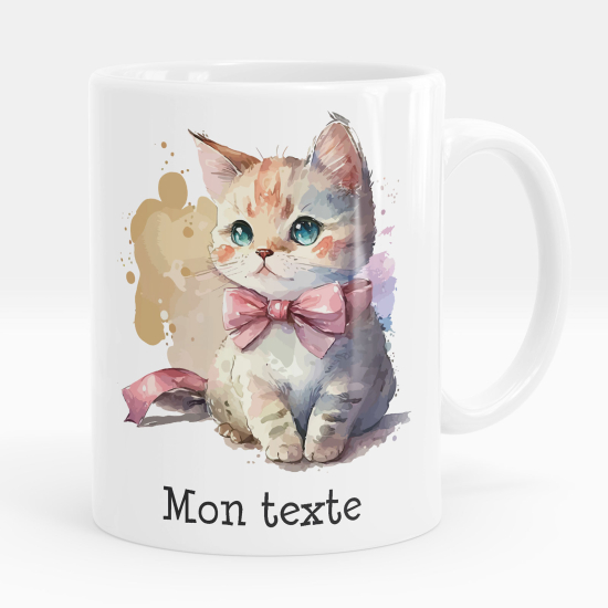 Personalisierte Tasse - Kätzchen