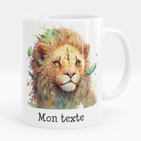 Personalisierte Tasse - Löwe
