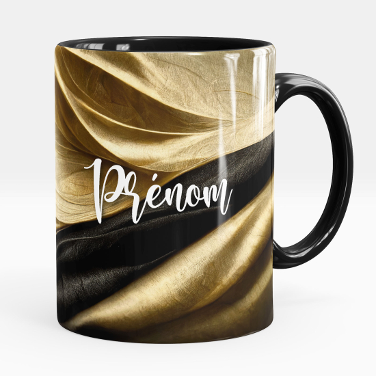 Personalisierte Tasse - Marmor-Effekt