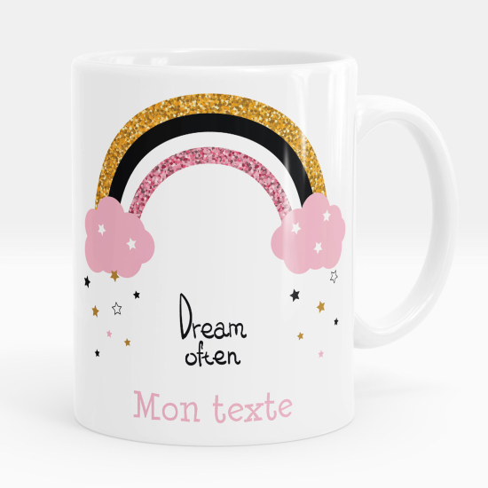 Personalisierte Tasse - Regenbogen