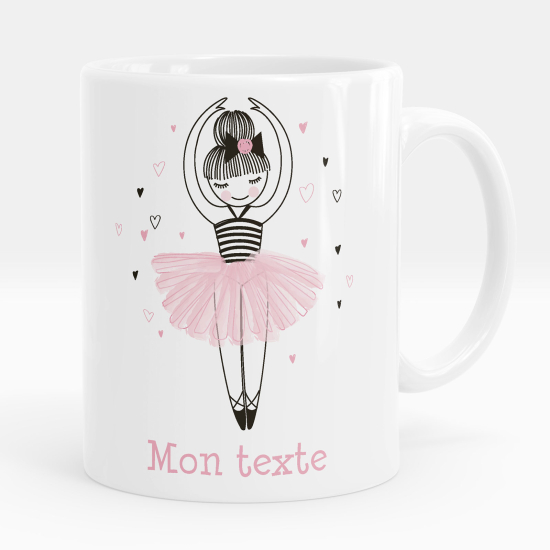 Personalisierte Tasse - Tänzerin