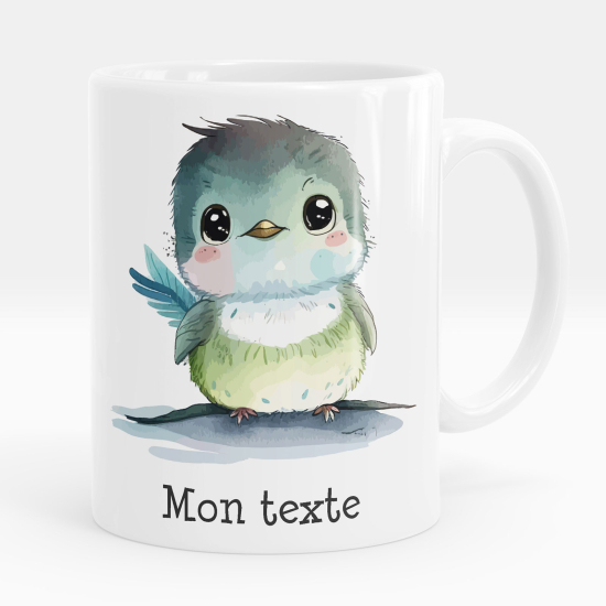 Personalisierte Tasse - Vogel