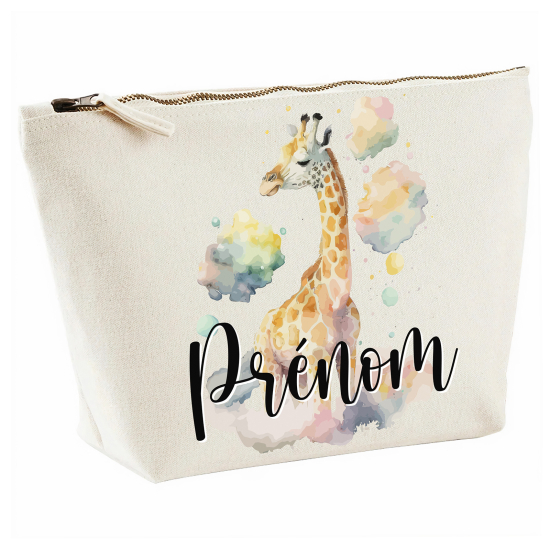Personalisiertes Täschchen - Giraffe
