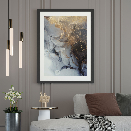 Poster - Marmor-Effekt