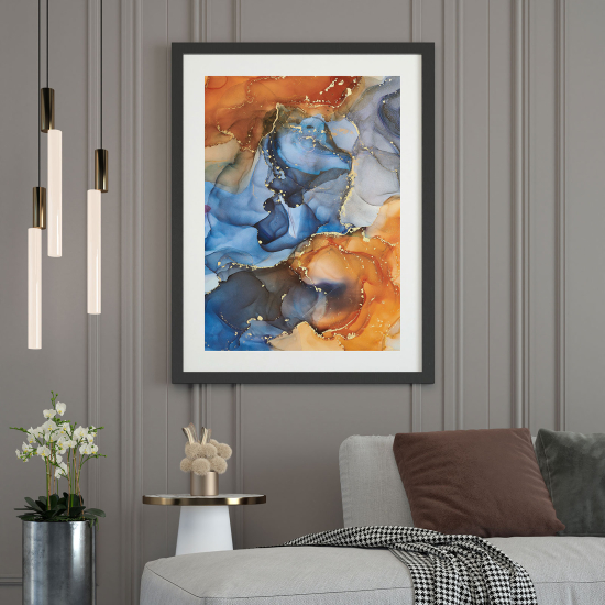 Poster - Marmor-Effekt