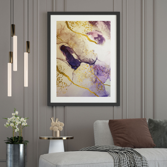 Poster - Marmor-Effekt