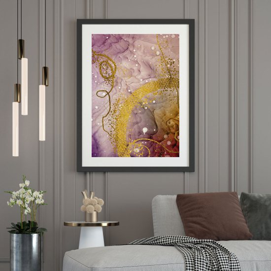 Poster - Marmor-Effekt