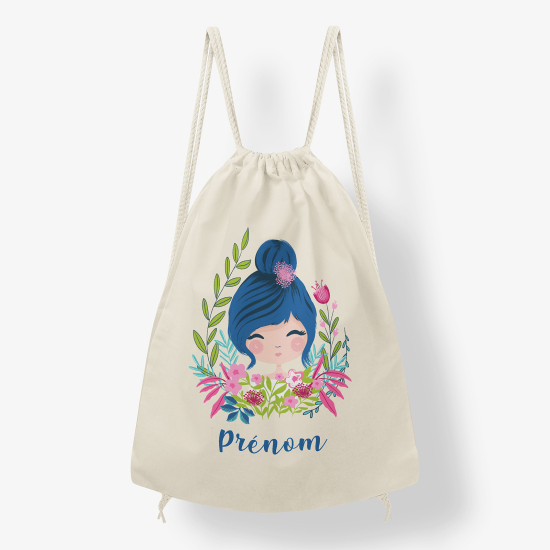 Rucksack kinder personalisiertBlumenkind