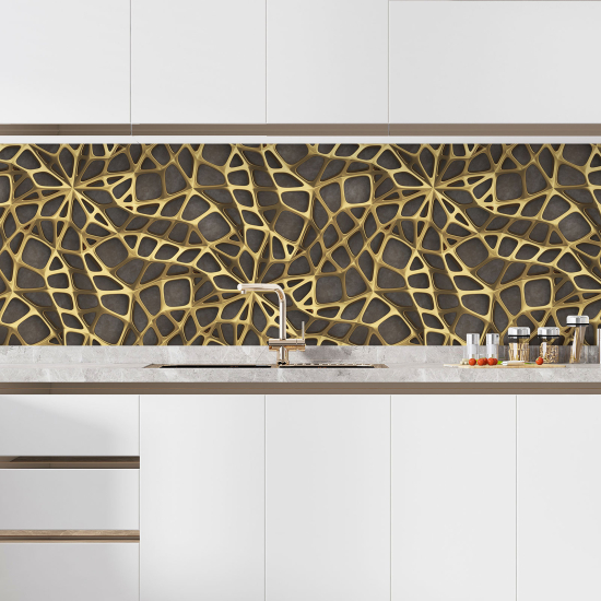Selbstklebende Küchenrückwand - 3D-Effekt-Design