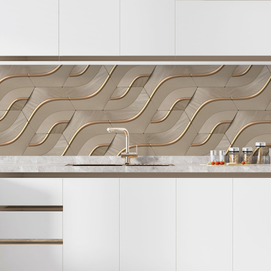 Selbstklebende Küchenrückwand - Design