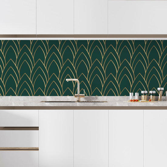 Selbstklebende Küchenrückwand - Elegantes Muster