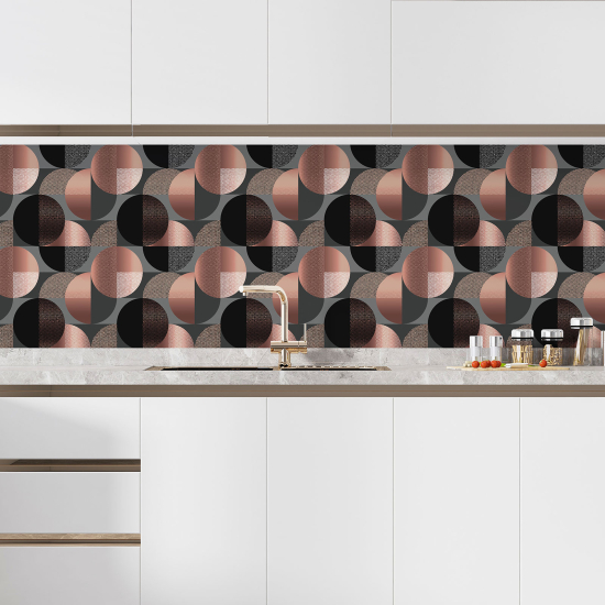 Selbstklebende Küchenrückwand - Geometrisches Muster