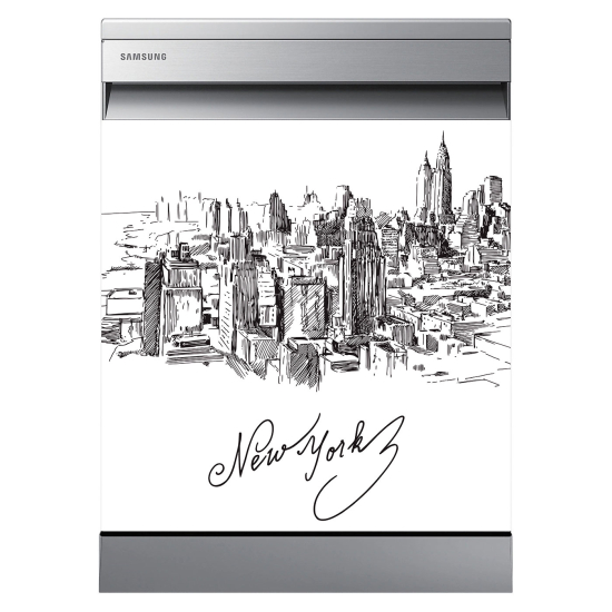 Spülmaschinenaufkleber - New York