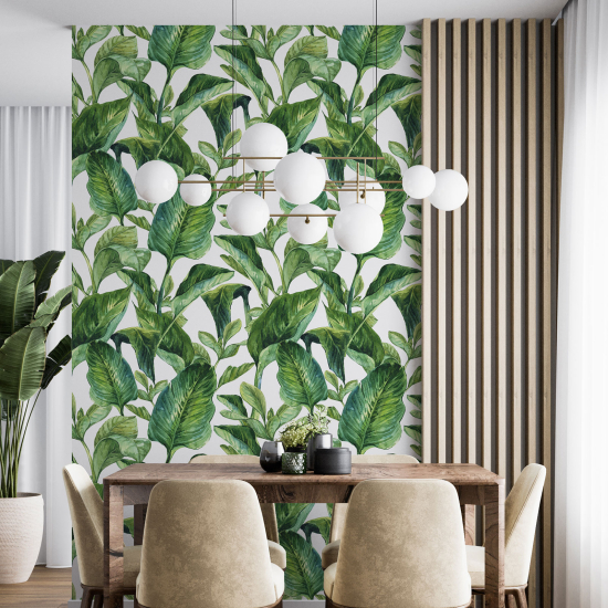 Tapete - Botanisches Motiv