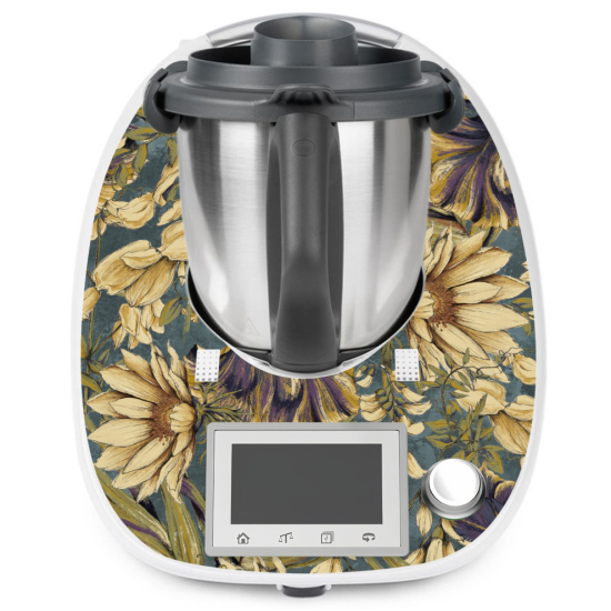Thermomix Aufkleber für TM5 - Blumen