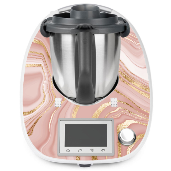 Thermomix Aufkleber für TM5 - Marmor-Effekt