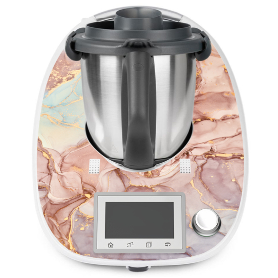 Thermomix Aufkleber für TM5 - Marmor-Effekt