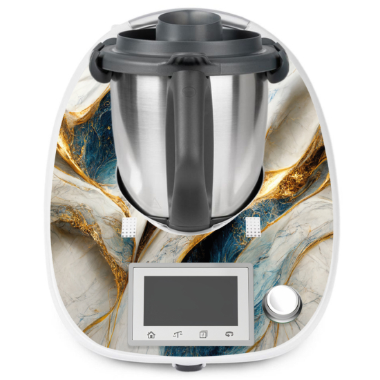 Thermomix Aufkleber für TM5 - Marmor-Effekt