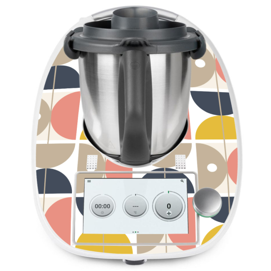 Thermomix Aufkleber für TM6 - Geometrisches Muster