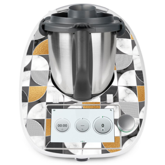 Thermomix Aufkleber für TM6 - Geometrisches Muster