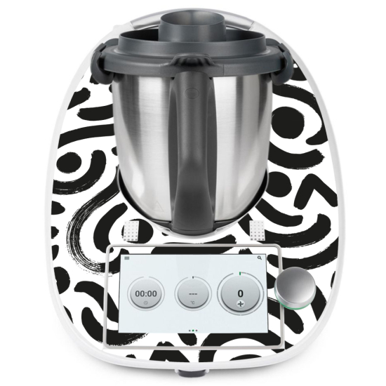Thermomix Aufkleber für TM6 - Grafisches Motiv