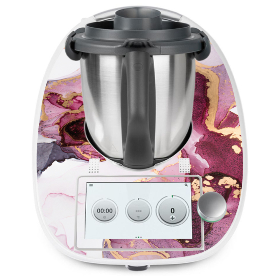 Thermomix Aufkleber für TM6 - Marmor-Effekt