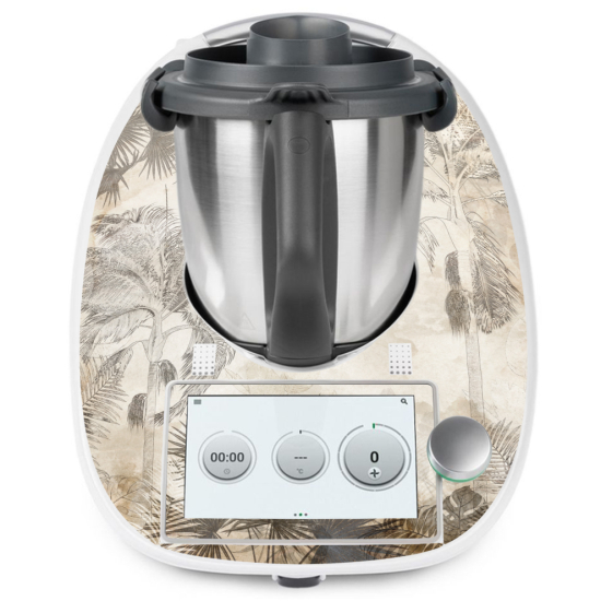 Thermomix Aufkleber für TM6 - Tropischer Regenwald