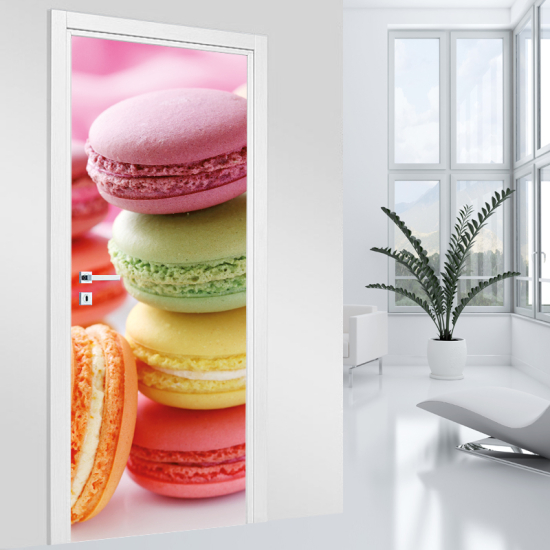 Türaufkleber - Macarons