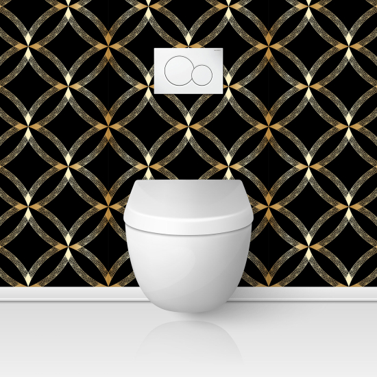 Wandtattoo für toilette - WC - Design