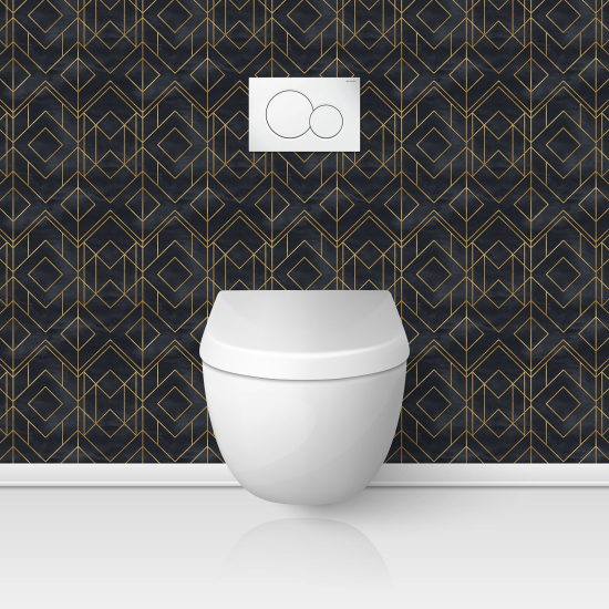 Wandtattoo für toilette - WC - Design