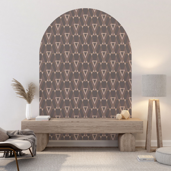 Wandtattoo Rundbogen - Geometrisches Muster
