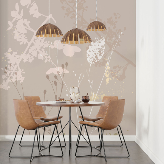Fototapete - Designblumen