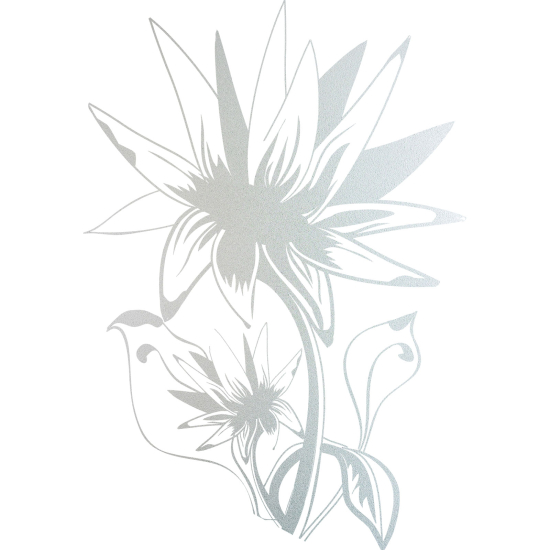 Glastattoo - Blumen