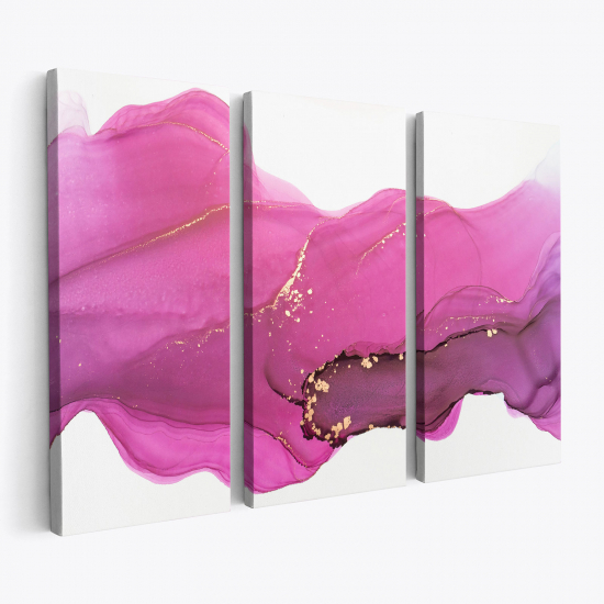 Leinwandbild 3-teilig - Design