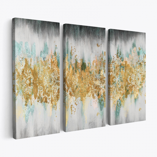 Leinwandbild 3-teilig - Design