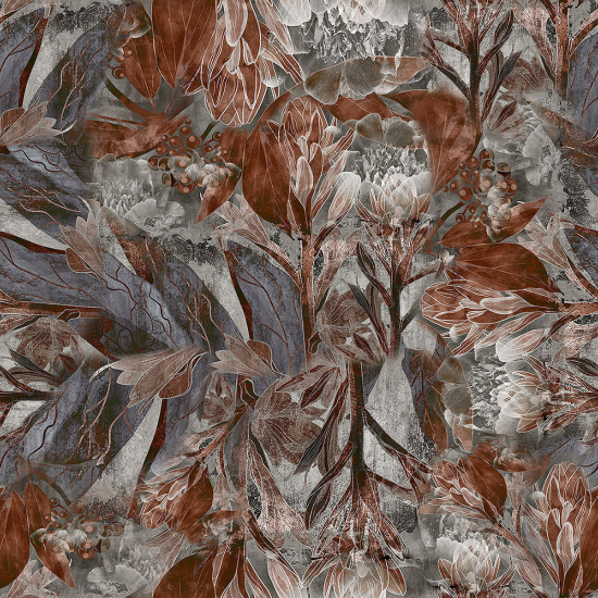 Panoramatapete - Blumen