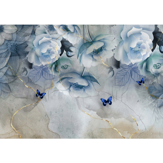 Panoramatapete - Blumen