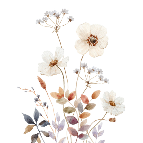 Panoramatapete - Blumen