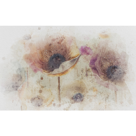 Panoramatapete - Blumen