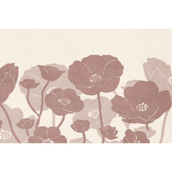 Panoramatapete - Blumen