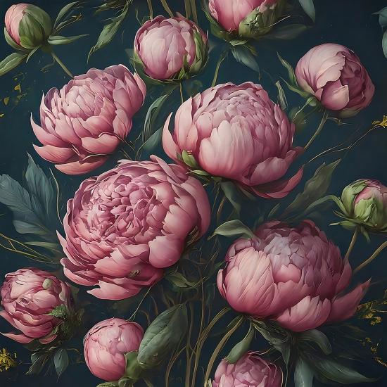 Panoramatapete - Blumen