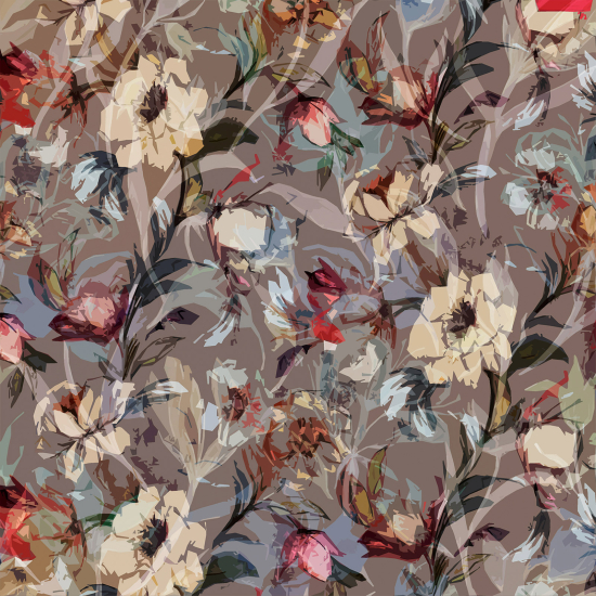Panoramatapete - Blumen