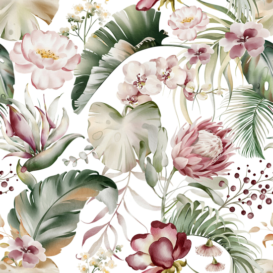 Panoramatapete - Blumen