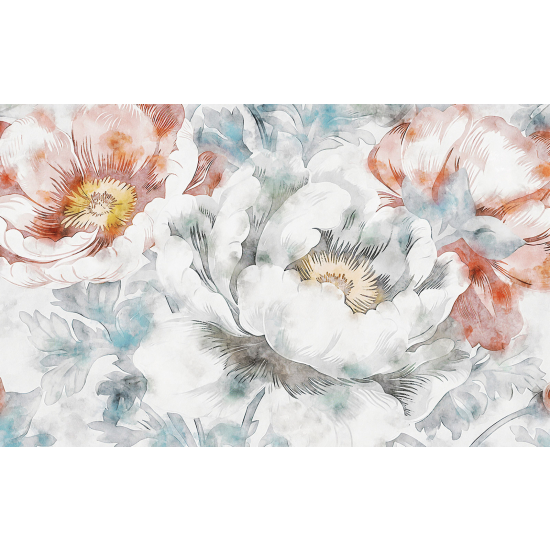 Panoramatapete - Blumen