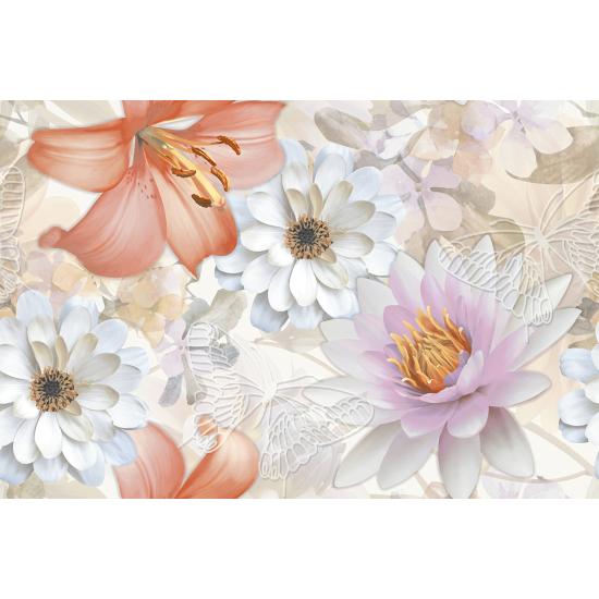 Panoramatapete - Blumen