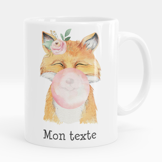 Personalisierte Tasse - Fuchs